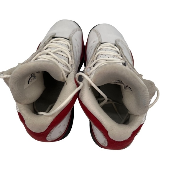 Nike Air Jordan 13 XIII Retro White Red Chicago Bulls Sneakers Size 5.5 Youth - Picture 4 of 8